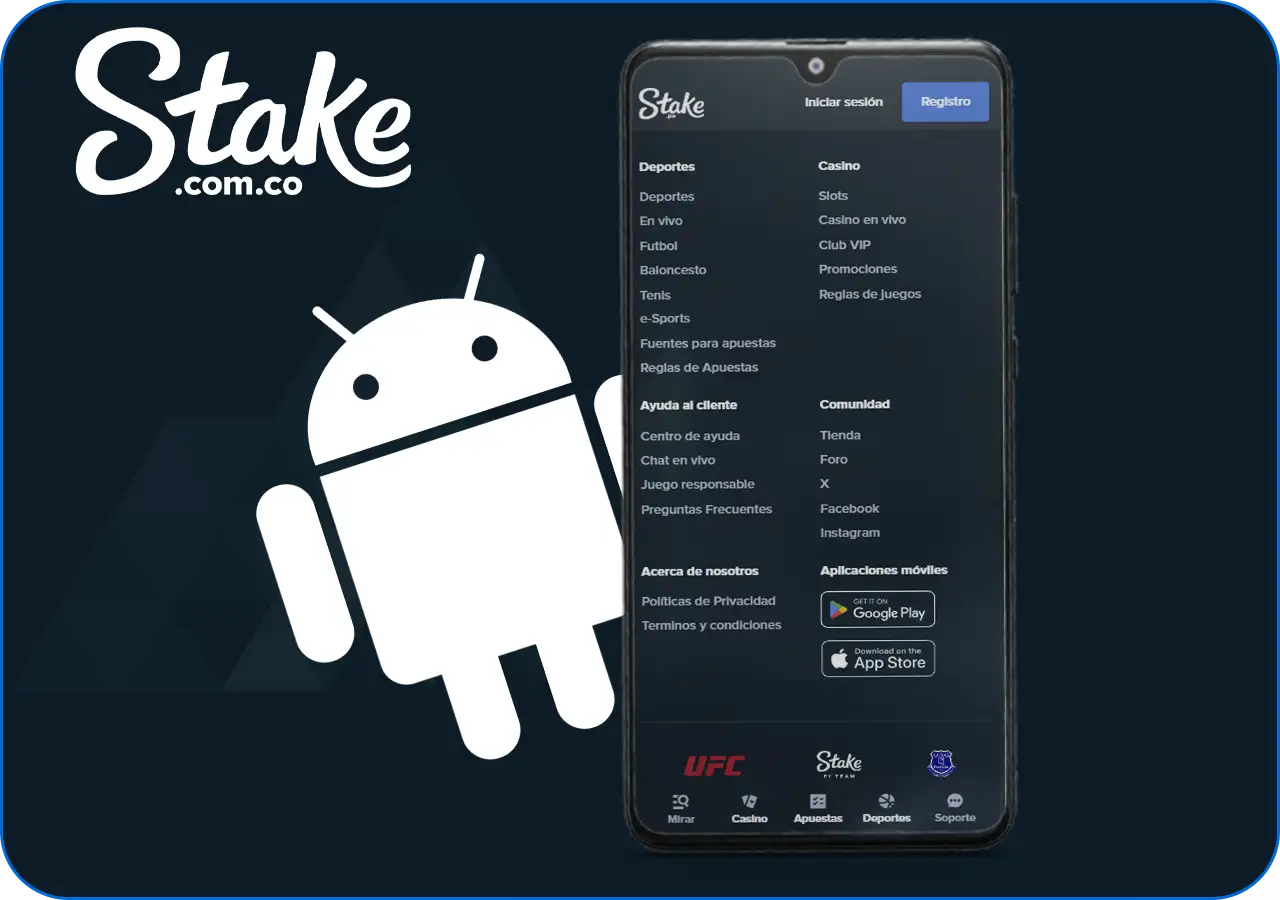 ¿Cómo puedo descargar la aplicación móvil Stake?
