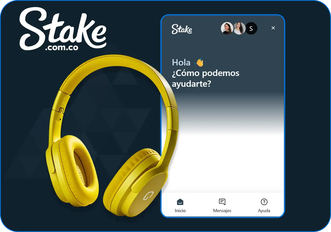 Información sobre el servicio de atención al cliente en Stake