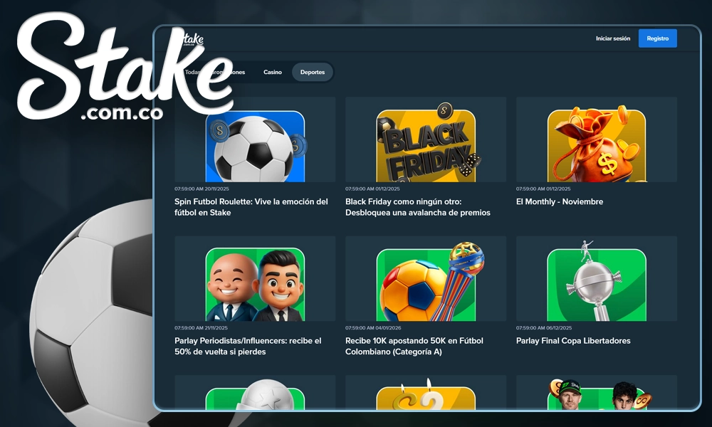 Bono de bienvenida por apuesta Stake