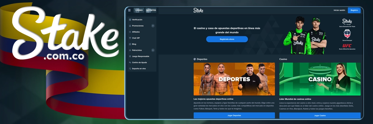 Sitio web oficial de apuestas y casino Stake