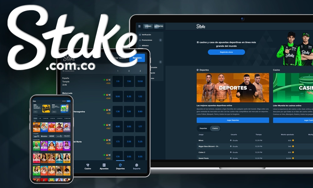 Principales ventajas Stake Colombia